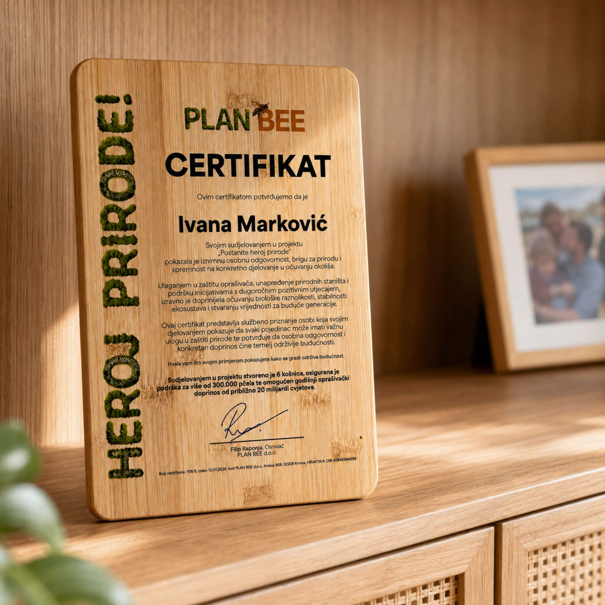 FAMILY Heroj prirode – Personalizirana košnica za pčele